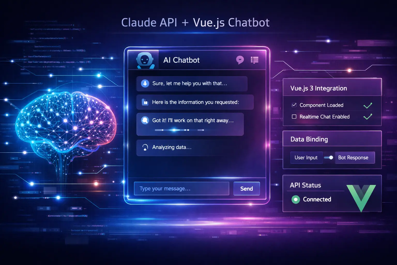 How to Build an AI Chatbot with Claude API and Vue.js 3 — Complete Guide 2026 by Santosh Gautam India